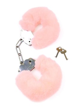 VelvetBound™ Light Pink | Kajdanki z futerkiem – Edycja Fetish B-Series