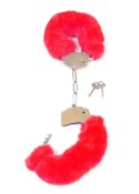 VelvetBound™ Red – Furry Desire Cuffs | Fetish B-Series