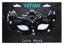 NOIR B-LOVE™ | Fetyszowa Maska BDSM z Kolekcji B-Series | Zmysłowa Kontrola & Tajemnica
