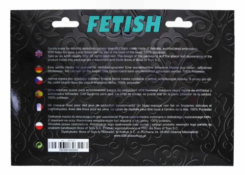 NOIR B-LOVE™ | Fetyszowa Maska BDSM z Kolekcji B-Series | Zmysłowa Kontrola & Tajemnica NOIR B-LOVE™ | Fetyszowa Maska BDSM z Kolekcji B-Series | Zmysłowa Kontrola & Tajemnica