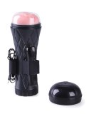 NeoFlash™ Vultex CyberSkin Masturbator Wibrujący z Wnętrzem RealFeel™ w Formie Latarki | Cyber Skin | Ultra-Realistyczna Wagina