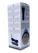 NeoFlash™ Vultex CyberSkin Masturbator Wibrujący z Wnętrzem RealFeel™ w Formie Latarki | Cyber Skin | Ultra-Realistyczna Wagina