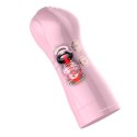 LUMIVOX™ TalkPink 7+7 Masturbator USB z Funkcją Wibracji, Pulsacji, Światła i Trybem Głosowym | 7+7 Trybów | Różowy