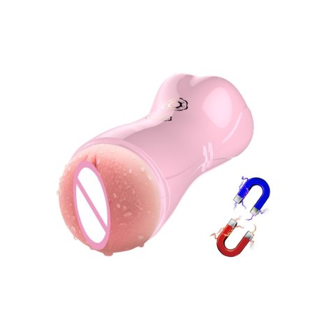 LUMIVOX™ TalkPink 7+7 Masturbator USB z Funkcją Wibracji, Pulsacji, Światła i Trybem Głosowym | 7+7 Trybów | Różowy LUMIVOX™ TalkPink 7+7 Masturbator USB z Funkcją Wibracji, Pulsacji, Światła i Trybem Głosowym | 7+7 Trybów | Różowy