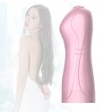 LUMIVOX™ TalkPink 7+7 Masturbator USB z Funkcją Wibracji, Pulsacji, Światła i Trybem Głosowym | 7+7 Trybów | Różowy