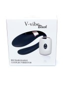 NOIRÉSSENCE™ V7 Remote – Stymulator Intymny Czarny | 7 Funkcji + Pilot Bezprzewodowy | USB Rechargeable