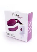 LUNARIA™ V-Pulse 7 | Purple Edition – Stymulator Intymny z Pilotem + USB | 7 Trybów Wibracji