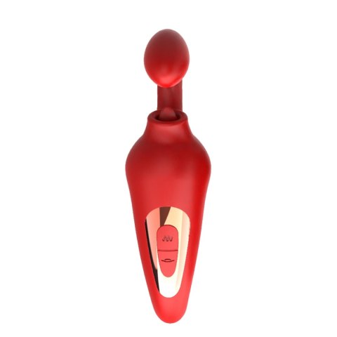 MERFIA™ LickPulse 2in1 | Wibrator + Symulacja Języka | 10 Funkcji Wibracji + 10 Trybów Lizania | USB MERFIA™ LickPulse 2in1 | Wibrator + Symulacja Języka | 10 Funkcji Wibracji + 10 Trybów Lizania | USB