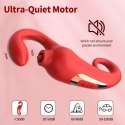 MERFIA™ LickPulse 2in1 | Wibrator + Symulacja Języka | 10 Funkcji Wibracji + 10 Trybów Lizania | USB
