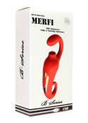 MERFIA™ LickPulse 2in1 | Wibrator + Symulacja Języka | 10 Funkcji Wibracji + 10 Trybów Lizania | USB