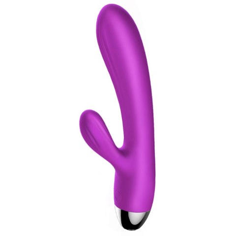 Wibrator-Silicone Vibrator and Pulsator Purple USB 7+7 Function / Heating Wibrator-Silicone Vibrator and Pulsator Purple USB 7+7 Function / Heating
