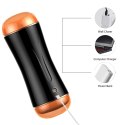 VIBERMAX™ B-Surge Masturbator Wibracyjny dla Mężczyzn z Serii B | USB | 10 Trybów Wibracji | Real Feel Technology™
