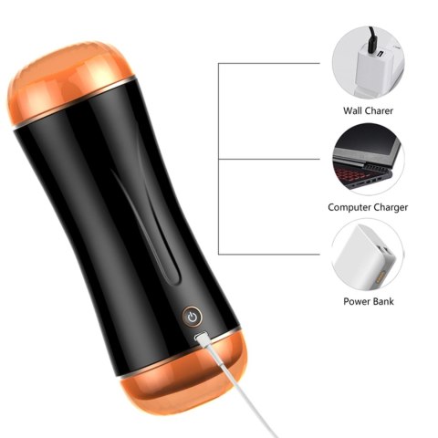 VIBERMAX™ B-Surge Masturbator Wibracyjny dla Mężczyzn z Serii B | USB | 10 Trybów Wibracji | Real Feel Technology™ VIBERMAX™ B-Surge Masturbator Wibracyjny dla Mężczyzn z Serii B | USB | 10 Trybów Wibracji | Real Feel Technology™