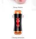 VIBERMAX™ B-Surge Masturbator Wibracyjny dla Mężczyzn z Serii B | USB | 10 Trybów Wibracji | Real Feel Technology™