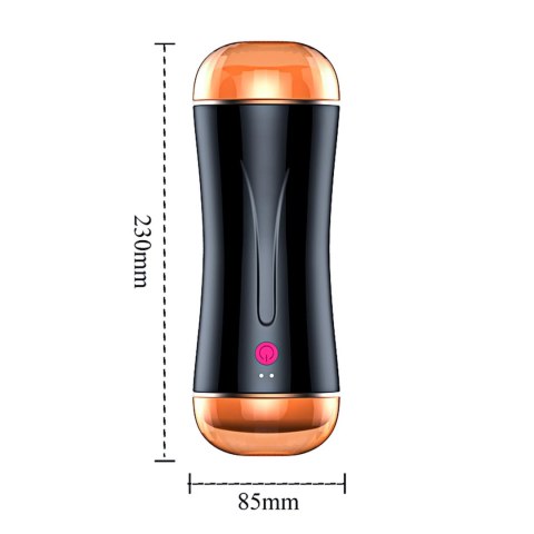 Masturbator-Vibrating Masturbation Cup USB 10 function + Interactive Function / Double Ends Masturbator-Vibrating Masturbation Cup USB 10 function + Interactive Function / Double Ends