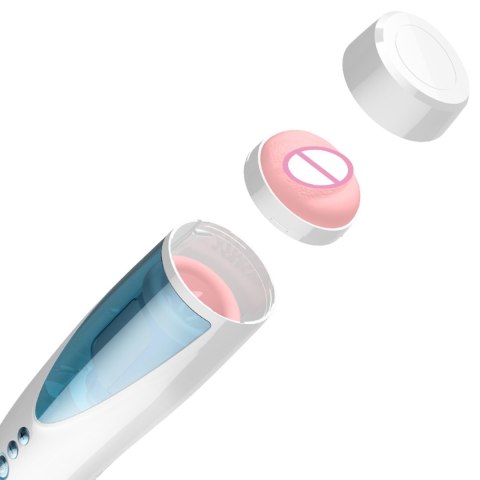 Masturbator-Vibrating, Rotating and Flashing Masturbation USB 10+10 Function / Talk Mode Masturbator-Vibrating, Rotating and Flashing Masturbation USB 10+10 Function / Talk Mode