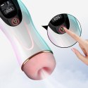 VibeCore™ EchoPulse 8X Masturbator Wibrujący z 8 Trybami + Funkcją Interaktywną | RealFeel Texture | USB Rechargeable