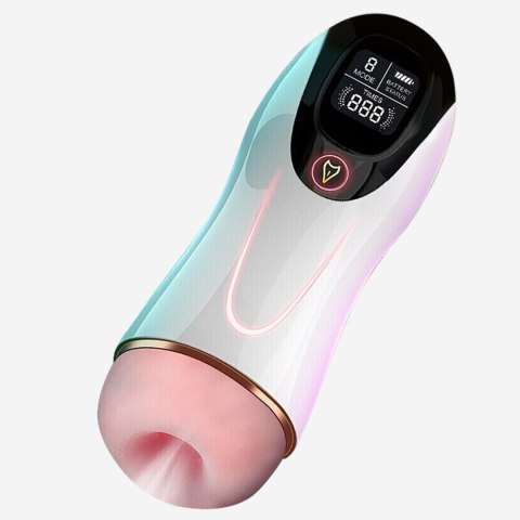 VibeCore™ EchoPulse 8X Masturbator Wibrujący z 8 Trybami + Funkcją Interaktywną | RealFeel Texture | USB Rechargeable VibeCore™ EchoPulse 8X Masturbator Wibrujący z 8 Trybami + Funkcją Interaktywną | RealFeel Texture | USB Rechargeable