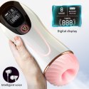 VibeCore™ EchoPulse 8X Masturbator Wibrujący z 8 Trybami + Funkcją Interaktywną | RealFeel Texture | USB Rechargeable