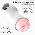VibeCore™ EchoPulse 8X Masturbator Wibrujący z 8 Trybami + Funkcją Interaktywną | RealFeel Texture | USB Rechargeable
