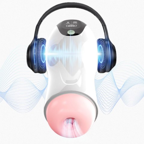 VibeCore™ EchoPulse 8X Masturbator Wibrujący z 8 Trybami + Funkcją Interaktywną | RealFeel Texture | USB Rechargeable VibeCore™ EchoPulse 8X Masturbator Wibrujący z 8 Trybami + Funkcją Interaktywną | RealFeel Texture | USB Rechargeable