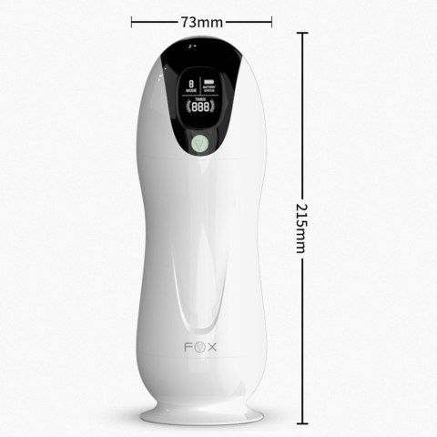 VibeCore™ EchoPulse 8X Masturbator Wibrujący z 8 Trybami + Funkcją Interaktywną | RealFeel Texture | USB Rechargeable VibeCore™ EchoPulse 8X Masturbator Wibrujący z 8 Trybami + Funkcją Interaktywną | RealFeel Texture | USB Rechargeable