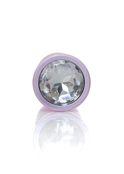 Plug-Jewellery Pearl Pink PLUG- Clear M Plug-Jewellery Pearl Pink PLUG- Clear M