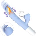 FLAREA™ HeatMotion 7X – Silikonowy Wibrator z Funkcją Naprzemiennego Klaskania, Pchnięć i Podgrzewania