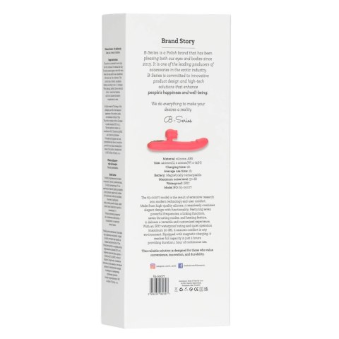 FLAMEKISS™ 7X RedHeat – Silikonowy Wibrator z Funkcją Lizania, Pchnięć i Podgrzewania FLAMEKISS™ 7X RedHeat – Silikonowy Wibrator z Funkcją Lizania, Pchnięć i Podgrzewania