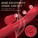 FLAMEKISS™ 7X RedHeat – Silikonowy Wibrator z Funkcją Lizania, Pchnięć i Podgrzewania
