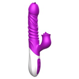 IGNIS™ HeatThrust 10X | Wibrator z Funkcją Ruchu Posuwisto-Zwrotnego i Podgrzewaniem | 10 Trybów | USB Rechargeable