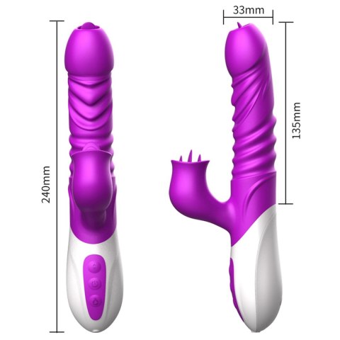 IGNIS™ HeatThrust 10X | Wibrator z Funkcją Ruchu Posuwisto-Zwrotnego i Podgrzewaniem | 10 Trybów | USB Rechargeable IGNIS™ HeatThrust 10X | Wibrator z Funkcją Ruchu Posuwisto-Zwrotnego i Podgrzewaniem | 10 Trybów | USB Rechargeable