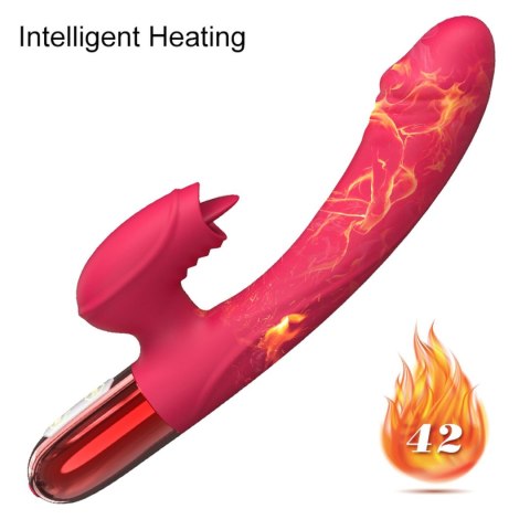 FLAMÉA™ HeatPulse 10 – Ekskluzywny Wibrator Silikonowy USB z Podgrzewaniem i 10 Trybami Wibracji FLAMÉA™ HeatPulse 10 – Ekskluzywny Wibrator Silikonowy USB z Podgrzewaniem i 10 Trybami Wibracji