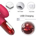 FLAMÉA™ HeatPulse 10 – Ekskluzywny Wibrator Silikonowy USB z Podgrzewaniem i 10 Trybami Wibracji