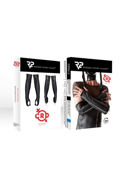 Regnes - CRD012 rękawiczki czarny S/M Regnes - CRD012 rękawiczki czarny S/M