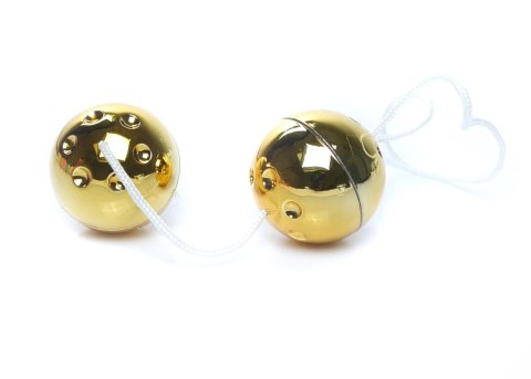 AURABALL™ Duo Gold | Kulki Waginalne do Ćwiczeń Mięśni Kegla | Premium Metal Finish