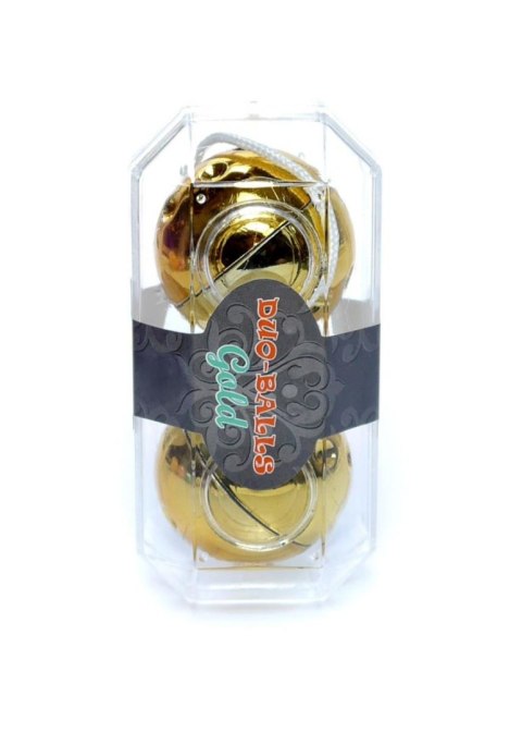 AURABALL™ Duo Gold | Kulki Waginalne do Ćwiczeń Mięśni Kegla | Premium Metal Finish AURABALL™ Duo Gold | Kulki Waginalne do Ćwiczeń Mięśni Kegla | Premium Metal Finish