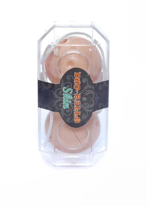 SENSISKIN™ | Kulki Gejszy Duo-Balls w Naturalnym Odcieniu | Trening Mięśni Kegla & Zmysłowa Stymulacja SENSISKIN™ | Kulki Gejszy Duo-Balls w Naturalnym Odcieniu | Trening Mięśni Kegla & Zmysłowa Stymulacja