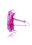 FLORAVIBE™ Venus Pink – Stymulator Intymny typu „Butterfly” z Paskami | 10 Trybów + Ładowanie USB