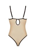 Bielizna-DAISY BODY beige S/M