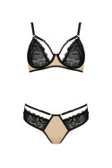 Bielizna-DAISY SET beige XXL/XXXL