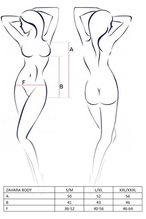 Bielizna-ZAHARA BODY black L/XL - Casmir Bielizna-ZAHARA BODY black L/XL - Casmir