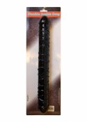 NOIRBLAZE™ TWINFLEX 13” — Podwójne Dildo Elastyczne w Kolorze Głębokiej Czerni