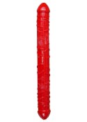 TWINFIRE™ FLEX RED 13" – Dwustronne Dildo Elastyczne | Intensywna Czerwień
