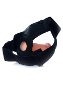 NeoPhantom™ RealTouch Strap-On – Hollow CyberSkin Vibrating Harness