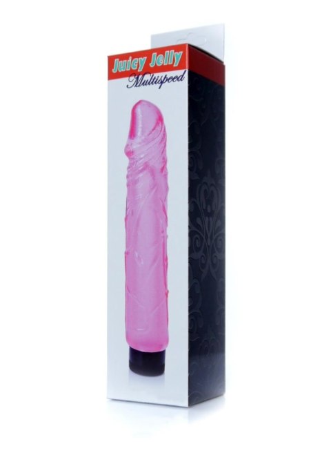 JuicyJelly™ Pink Vibe | Wielobiegowy Wibrator Żelowy JuicyJelly™ Pink Vibe | Wielobiegowy Wibrator Żelowy