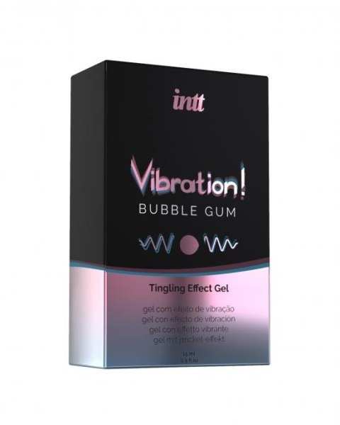 Żel-VIBRATION BUBBLE GUM 15 ml Żel-VIBRATION BUBBLE GUM 15 ml
