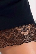 Bielizna-ALINA CHEMISE black XXL/XXXL - Casmir