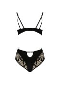 Bielizna-VICTORIA BODY black XXL/XXXL - Casmir