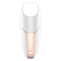 Wibrator - Love Triangle Air Pulse Stimulator + Vibration White